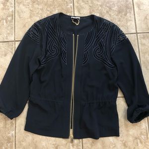 Navy Blue Cache Jacket